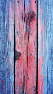红蓝相间的复古风木板纹理