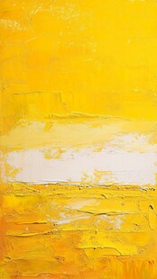 黄色抽象油画纹理艺术
