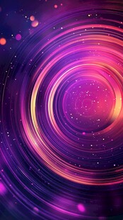 梦幻炫彩旋涡宇宙背景图