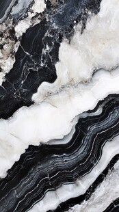 黑白大理石纹理艺术图案