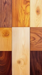 多样木纹纹理展示图