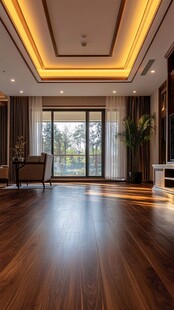 豪华大气的客厅室内风光