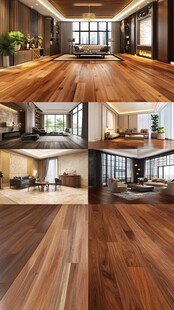 现代家居木地板装修效果图