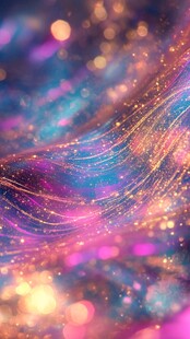 梦幻炫彩光线背景特效