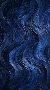 蓝色波浪纹理艺术背景图