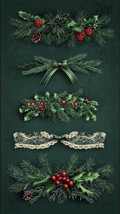 圣诞装饰元素集合