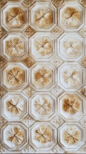 复古花纹瓷砖图案展示