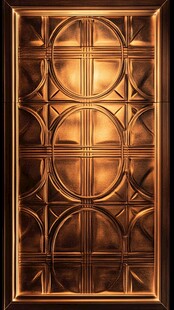 复古金属雕花装饰面板