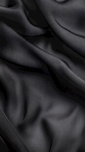 黑色绸缎面料特写