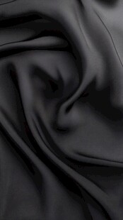 黑色绸缎纹理特写