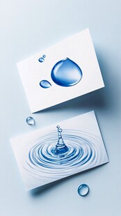 水滴艺术图案创意设计