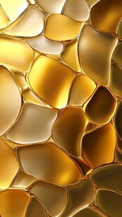 金色琉璃质感纹理图案