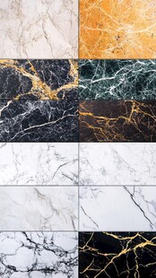 多样大理石纹理精美展示