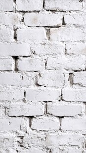 白色砖墙纹理特写