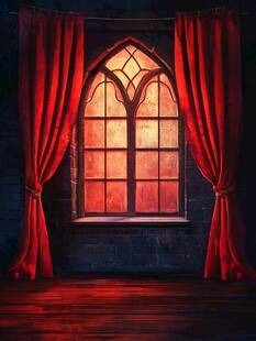 神秘红窗 复古氛围尽显