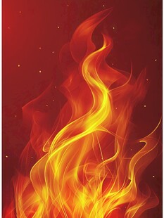 炽热火焰背景图