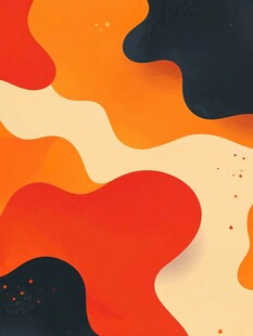 多彩流体抽象艺术背景