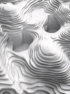 立体几何抽象纹理图案