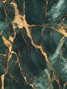 深绿金纹大理石纹理