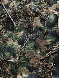 丛林迷彩布料纹理展示