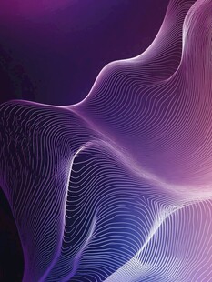 梦幻紫色线条动感背景图