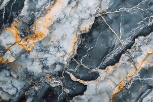 蓝灰金纹大理石纹理