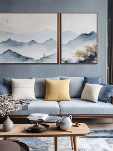 新中式客厅的雅致软装搭配