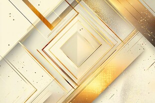 金色几何抽象背景纹理图