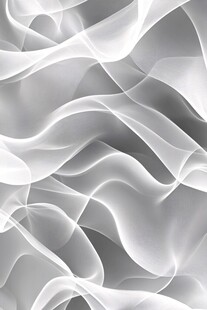 灰白流动线条抽象背景图