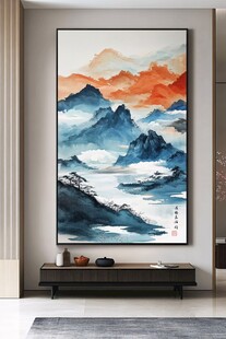 中式山水挂画 尽显雅致格调