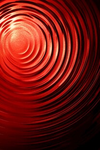 红色波纹动感抽象背景