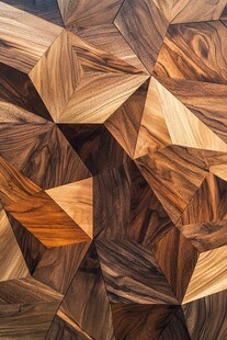 几何拼花木纹图案纹理