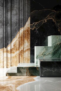 奢华大理石室内空间景致