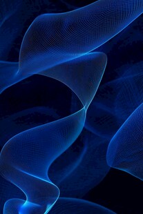 蓝色动感抽象线条纹理
