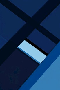 蓝色几何图形拼接背景