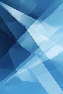 蓝色几何抽象背景图案