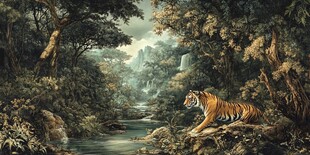森林中的猛虎