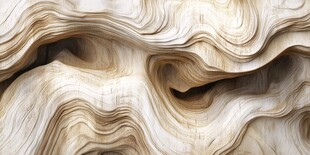 独特纹理的天然岩石景观