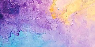 梦幻流体色彩抽象艺术图