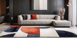 现代简约风客厅沙发场景