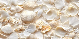 缤纷贝壳 打造海边梦幻景致