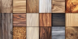 多样木纹材质展示