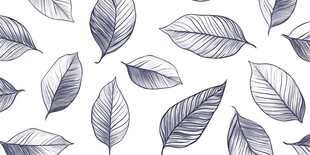 手绘叶脉图案背景纹理