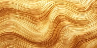 金色波浪纹理背景图案