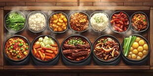 多样美味菜肴大集合