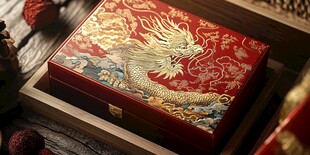 龙纹红盒 尽显中式典雅