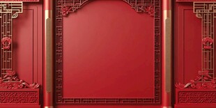 中式红墙 古典装饰之美