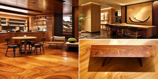 高端木质家居空间展示