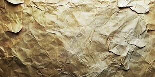 皱巴巴的旧纸张纹理