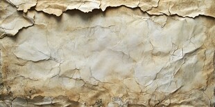 复古皱巴巴的旧纸张纹理